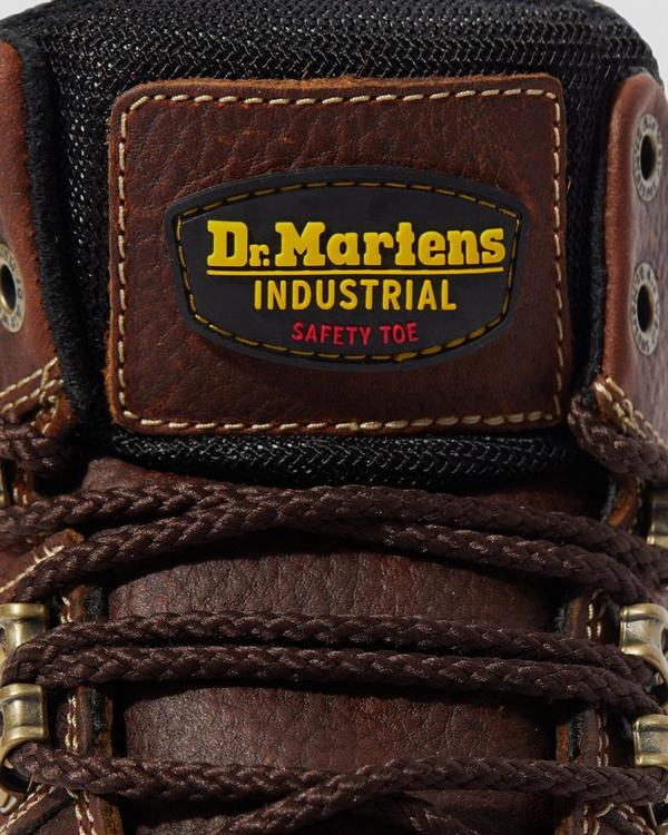 Dr Martens Dámské Pracovní Boty Extra Wide Ironbridge Hnědé, CZ-043128